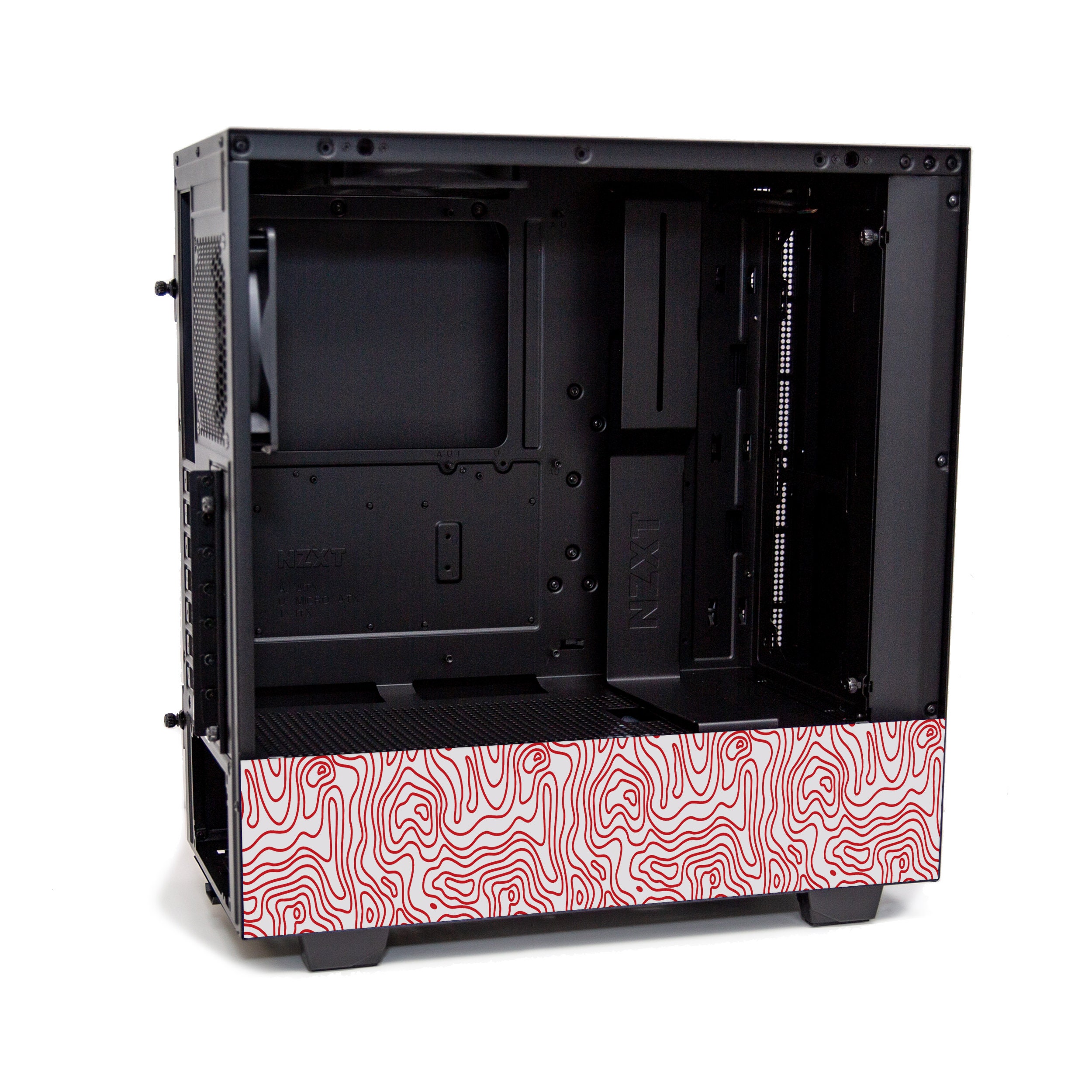 Red Topo NZXT H510 PC Case Skin Custom Computer Case Skin Etsy Canada
