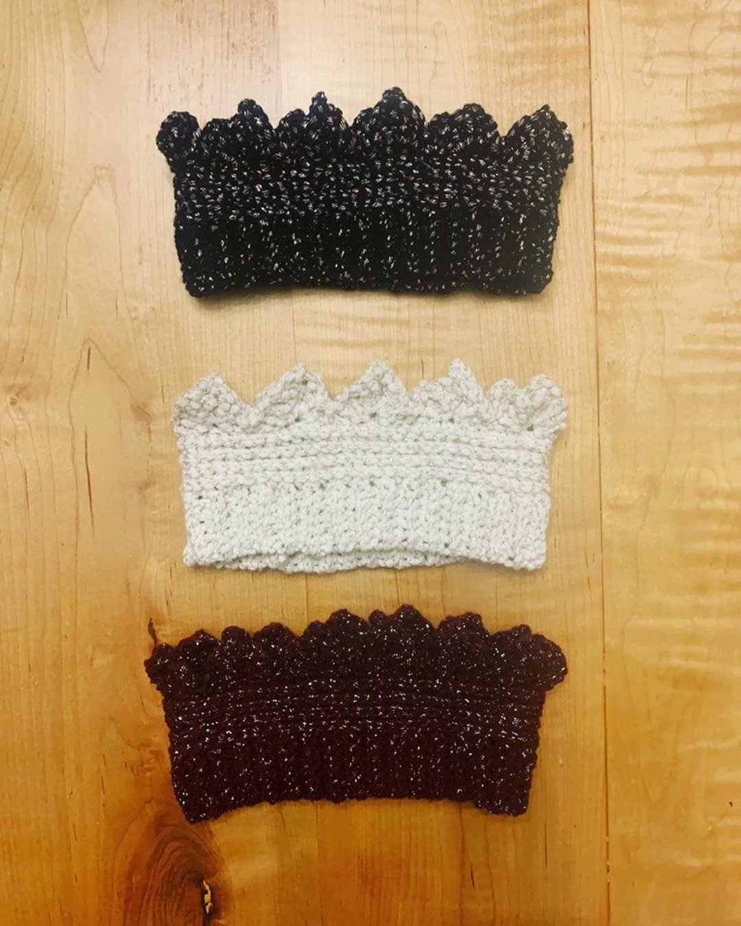 Cozy Crown Sparkly Ear Warmer/headband Etsy