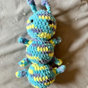 Snugglebugs caterpillar stuffie- Made to order