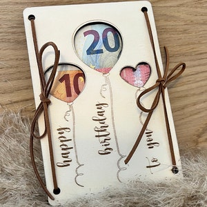 Geldgeschenk,|Geburtstagsgeschenk| Happy birthday to you| Geschenkkarte| Geschenkideen