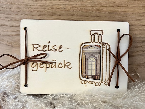 Geldgeschenk|  Reise| Geschenkidee für Reisekasse