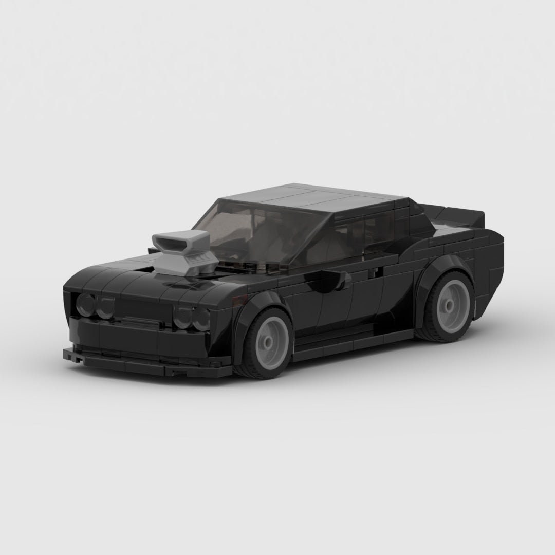 MOC Dodge Challenger Building Blocks Brick - Etsy