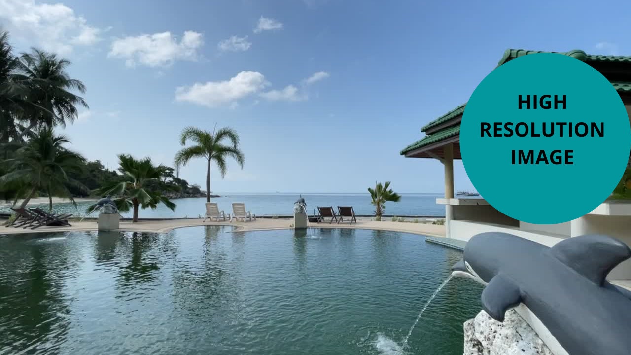 Zoom Background Poolside Background Beach Background Etsy