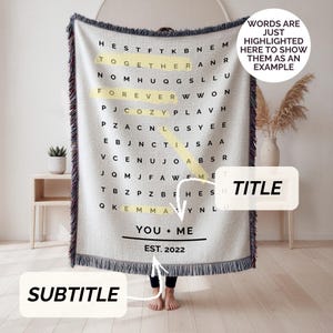 Custom Word Find Throw