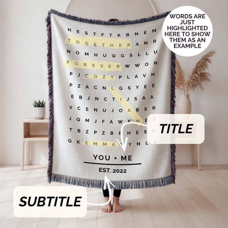 Custom Word Find Throw
