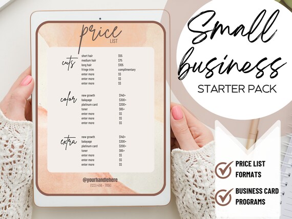 Price List Template Hair Salon Price List Hair Stylist - Etsy Price List Template Hair Salon Price List Hair Stylist - Etsy