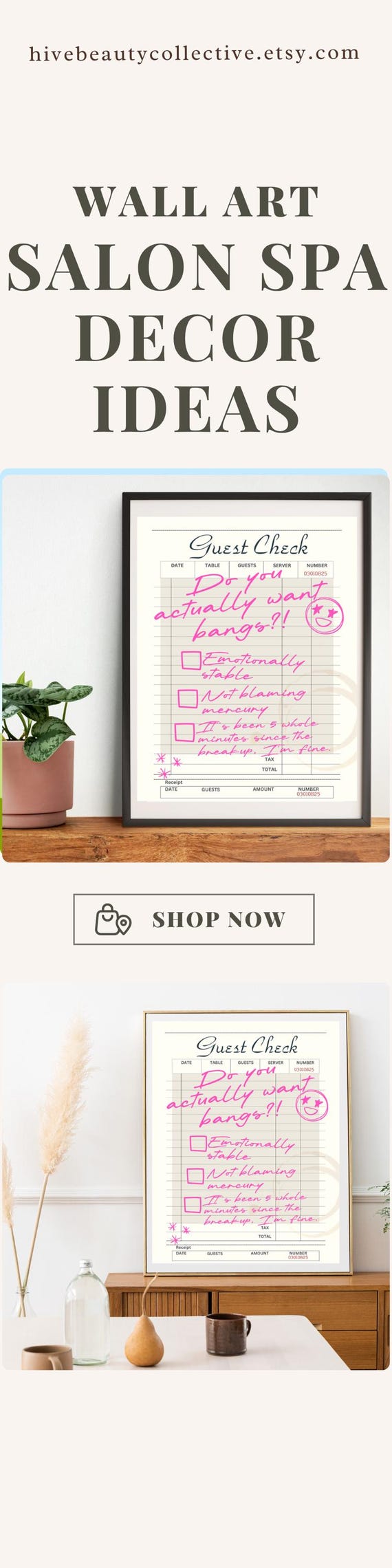 Humorous Hair Salon Decor Funny Beauty Room Wall Art Spa Prints Stylist  Quotes Print Set Modern Salon Wall Prints Bathroom Salon Artwork - Etsy  Israel, image size:570x2280