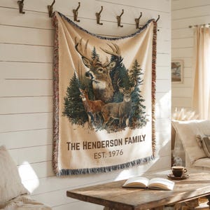 Cozy Outdoor Adventure Gift Custom Lake Blanket
