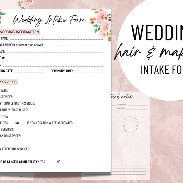 Wedding Contract Template For Hairdresser Wedding Contract Template For Hairdresser