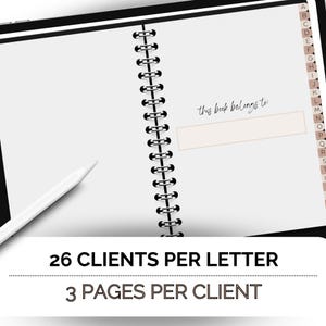 Intake Form Salon Client Consultation New Client Hairdresser Digital Book