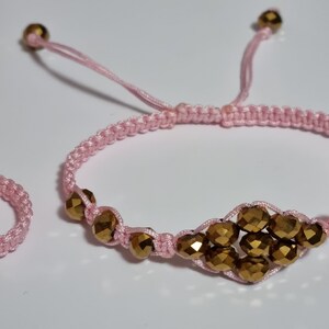 Women&#39;s bracelet is handmade.