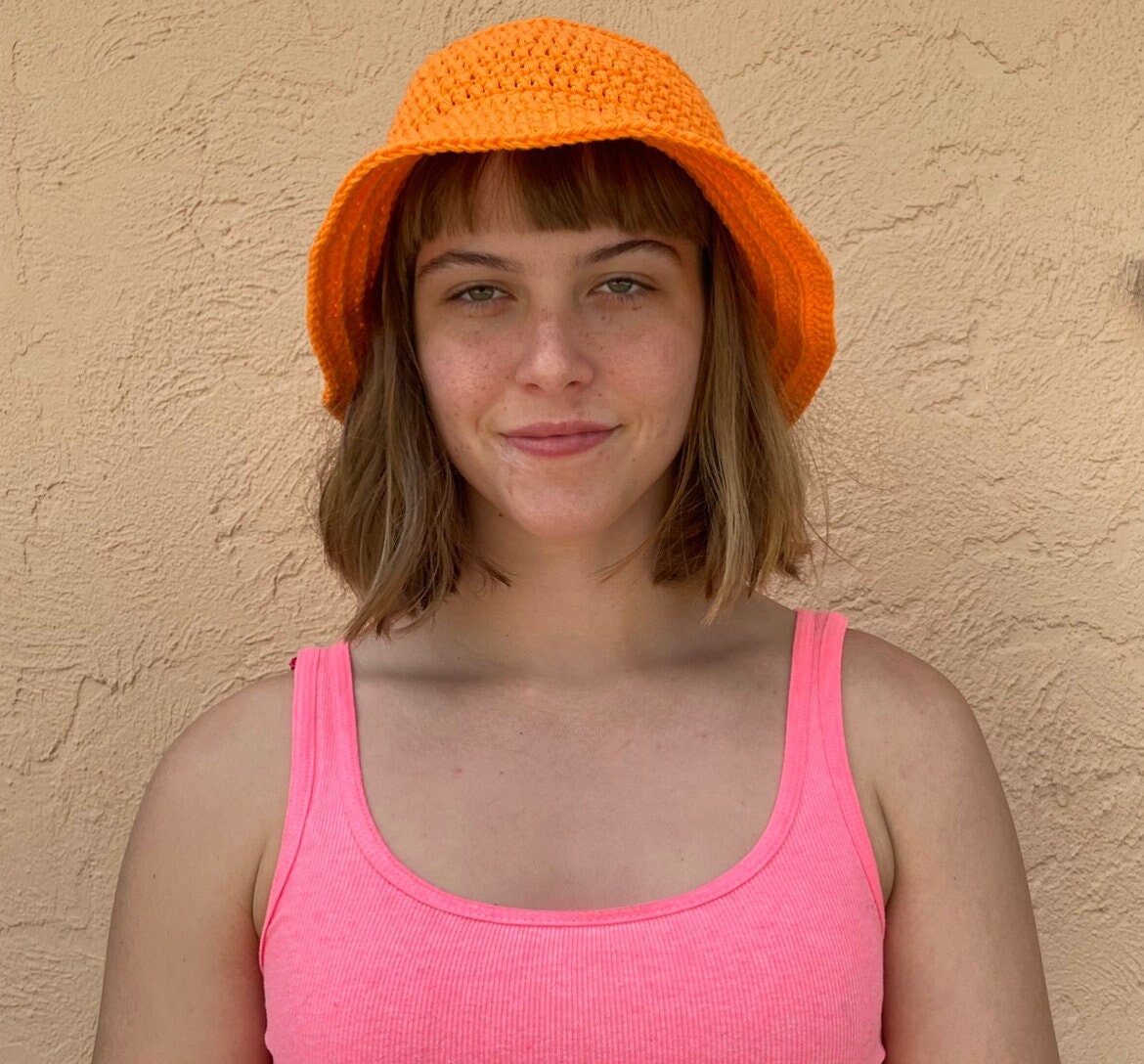 Crocheted Bucket Hat - Etsy