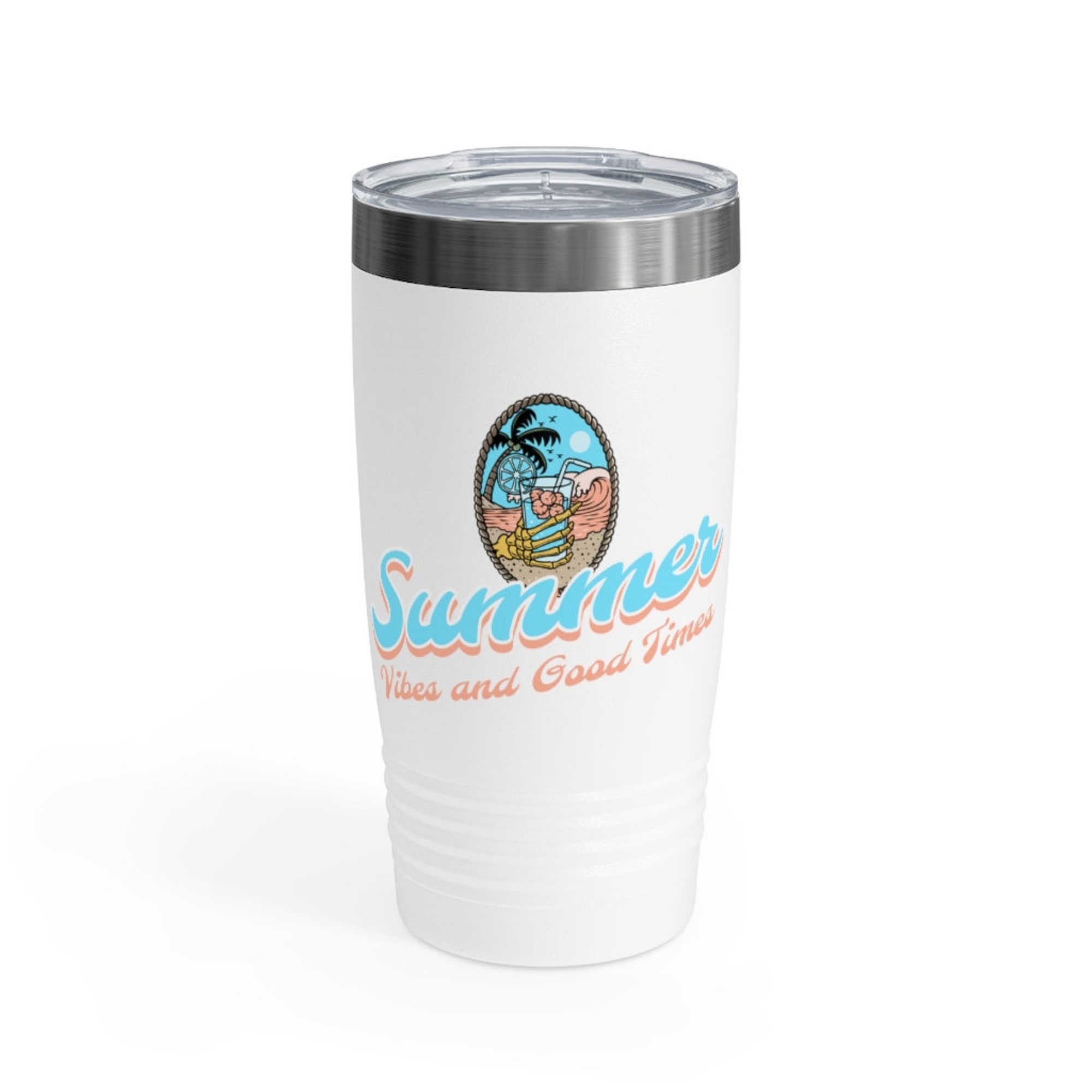 Discover Summer Vibes and Good Times Tumbler, 20oz