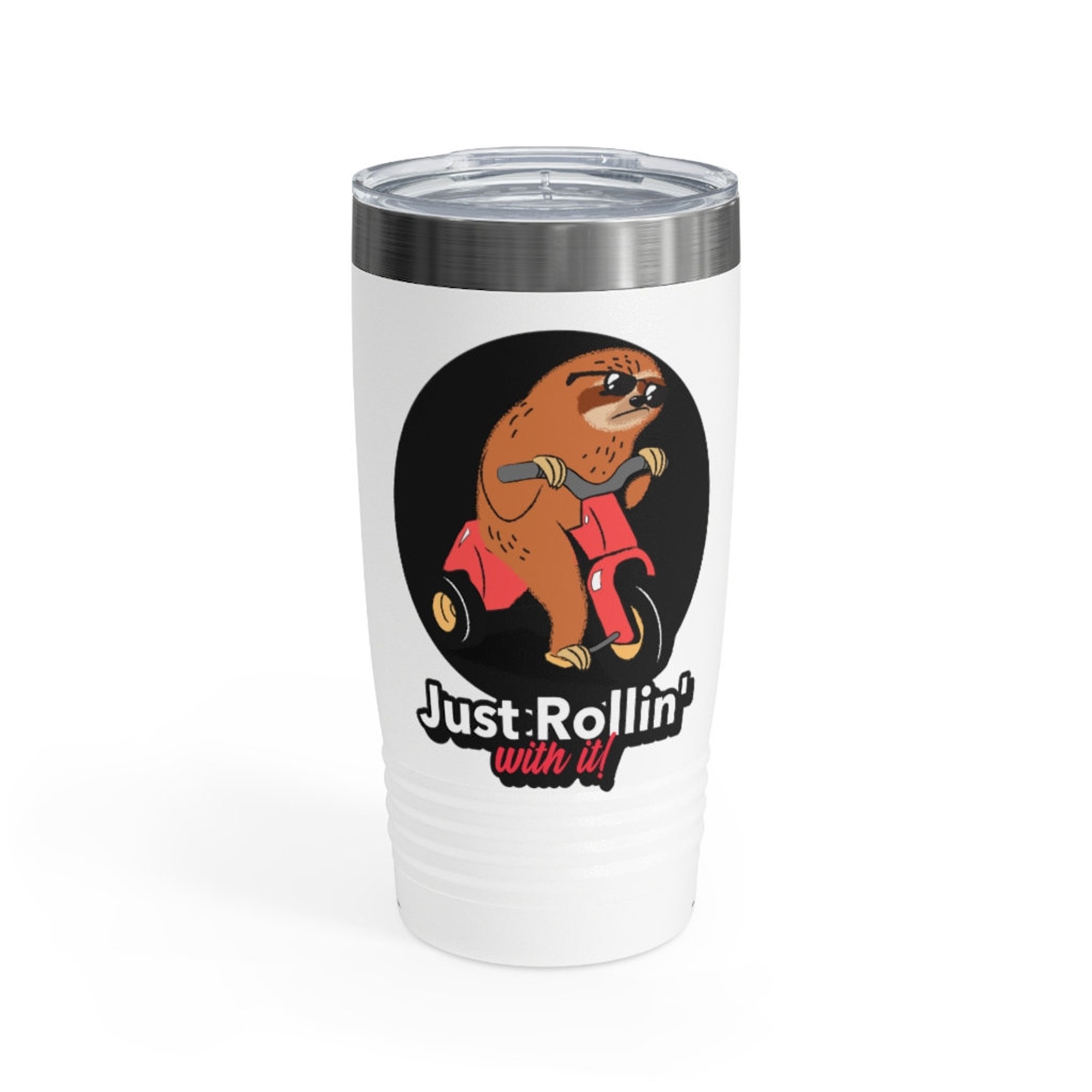 Discover Just Rollin' with it Ringneck Tumbler, 20oz