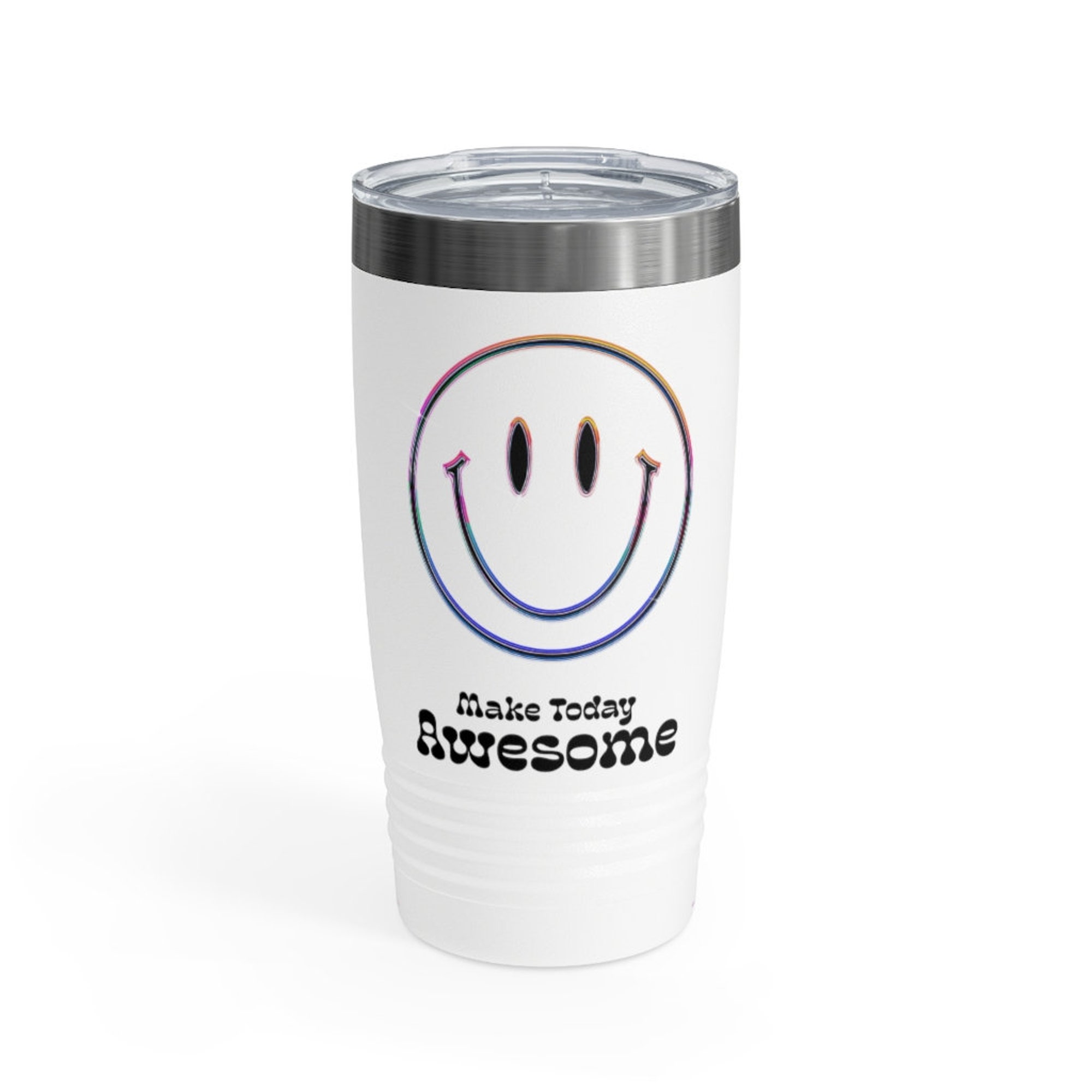 Discover Make Today Awesome Ringneck Tumbler
