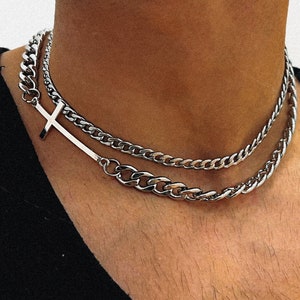 WHAM! - 2 choker chain set in Stainless Steel