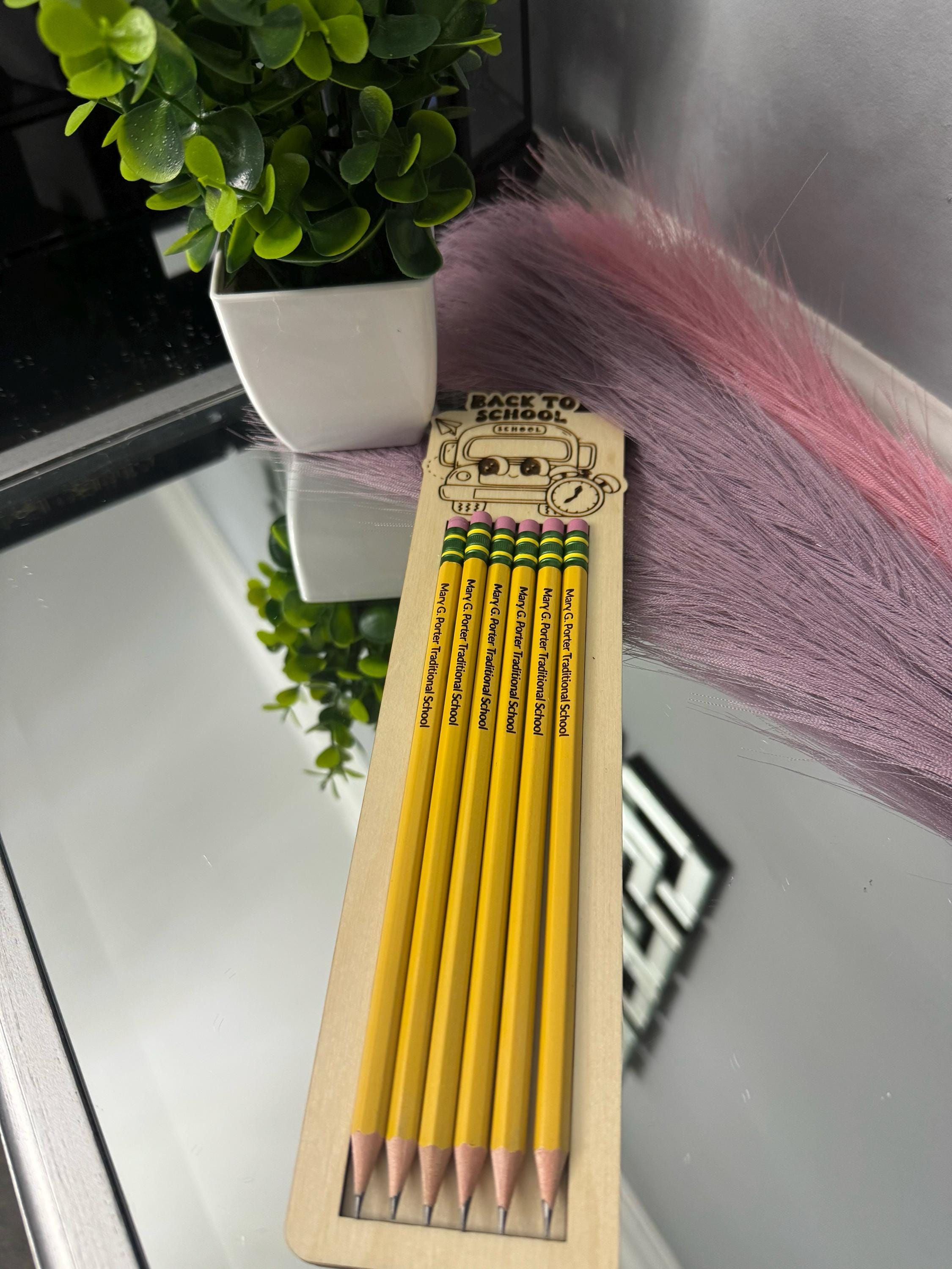 Personalized Engraved Pencils | Ticonderoga Pastel Pencil | Back to ...