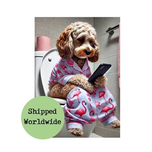 Cockapoo Pyjamas Etsy