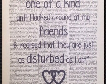 Crazy Friends Quotes Etsy France Crazy Friends Quotes Etsy France