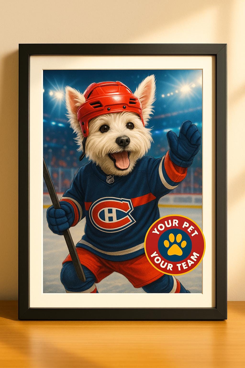 Pets First CAN-4006-MD Maillot Canadiens de Montréal, M