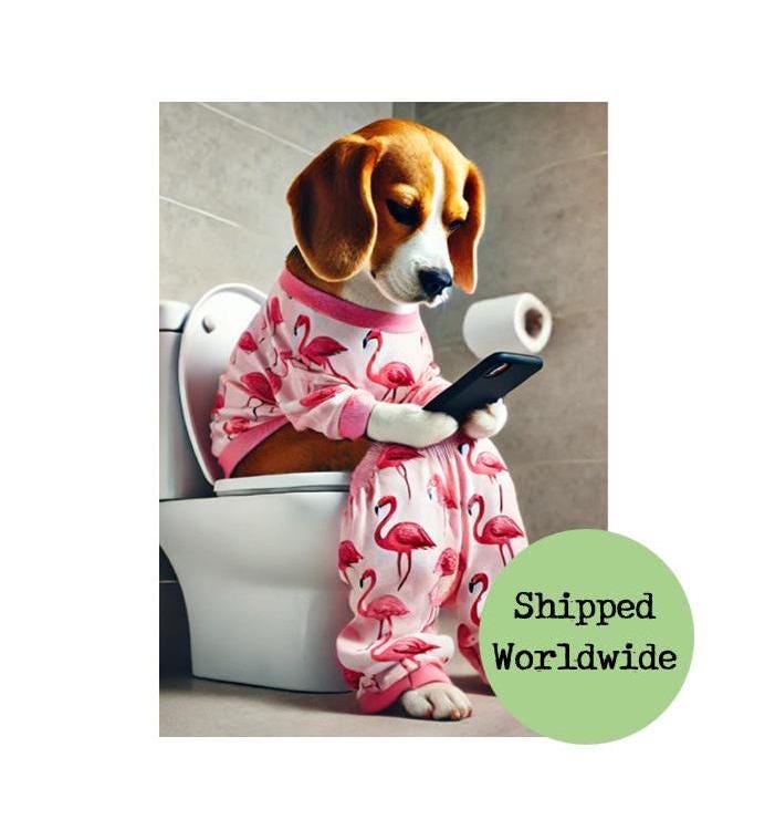 Beagle print pajamas sale