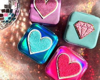 Jewelry Travel Box, Portable Earrings Storage