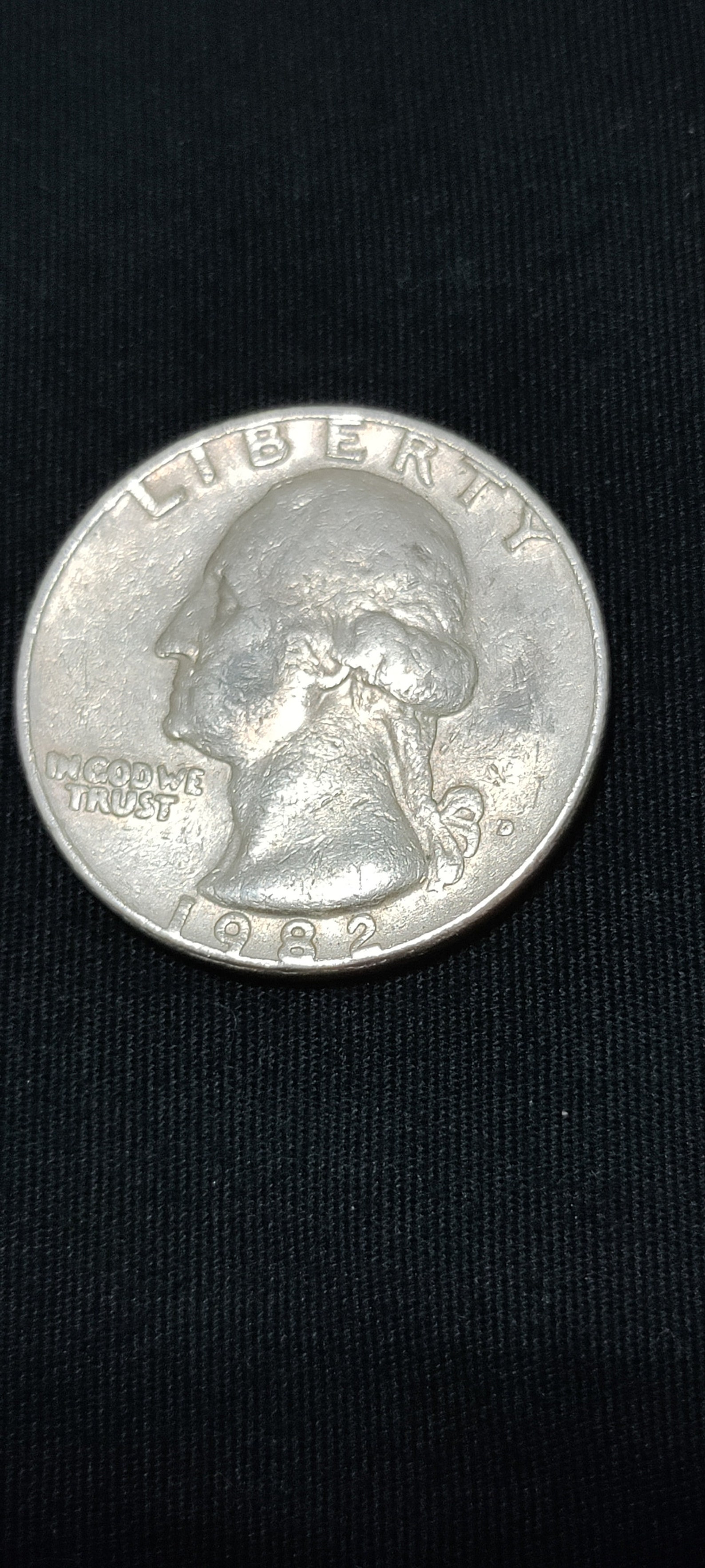 Quarters Without Ridges 1982 D Quarter Without Ridges With Other Errors - Etsy