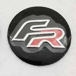 FR Car Key replacement emblems (set of 2)