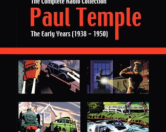 The Adventures Of Paul Temple collection Old Time Radio Episodes No Frills MP3 CD-R / DVD-R / USB Stick Smart Price