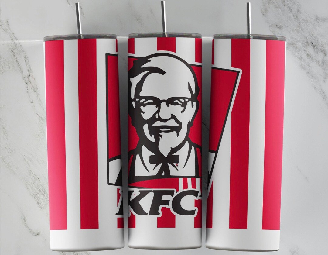 KFC 20oz Skinny Tumbler Etsy