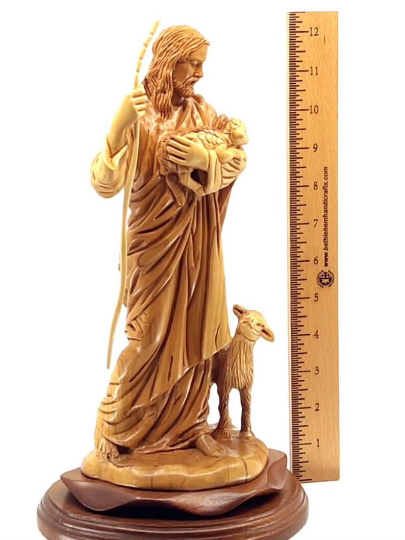 Jesus, Good Shepherd Statue, 12.6 Christ Holds Lamb, Easter Religious