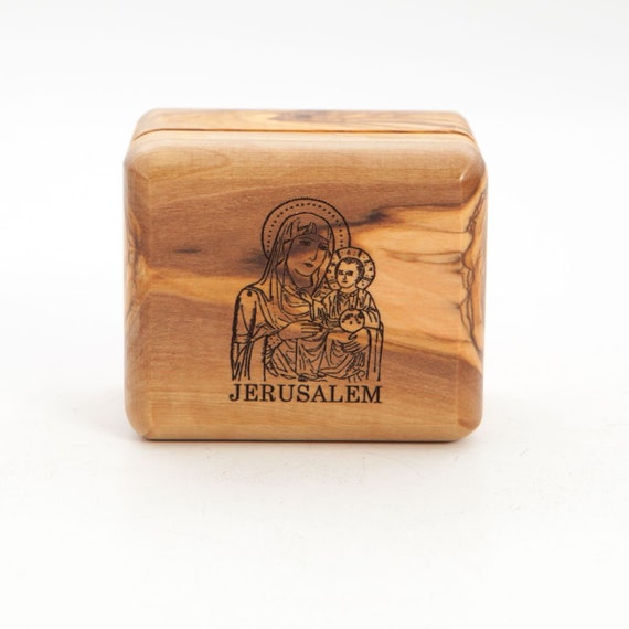 Holy Land Olive Wood Bracelet II | Engraved Scripture & Custom options