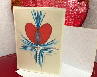 Valentines / anniversary love card for math lovers [nerd, geek, math, physics, science)