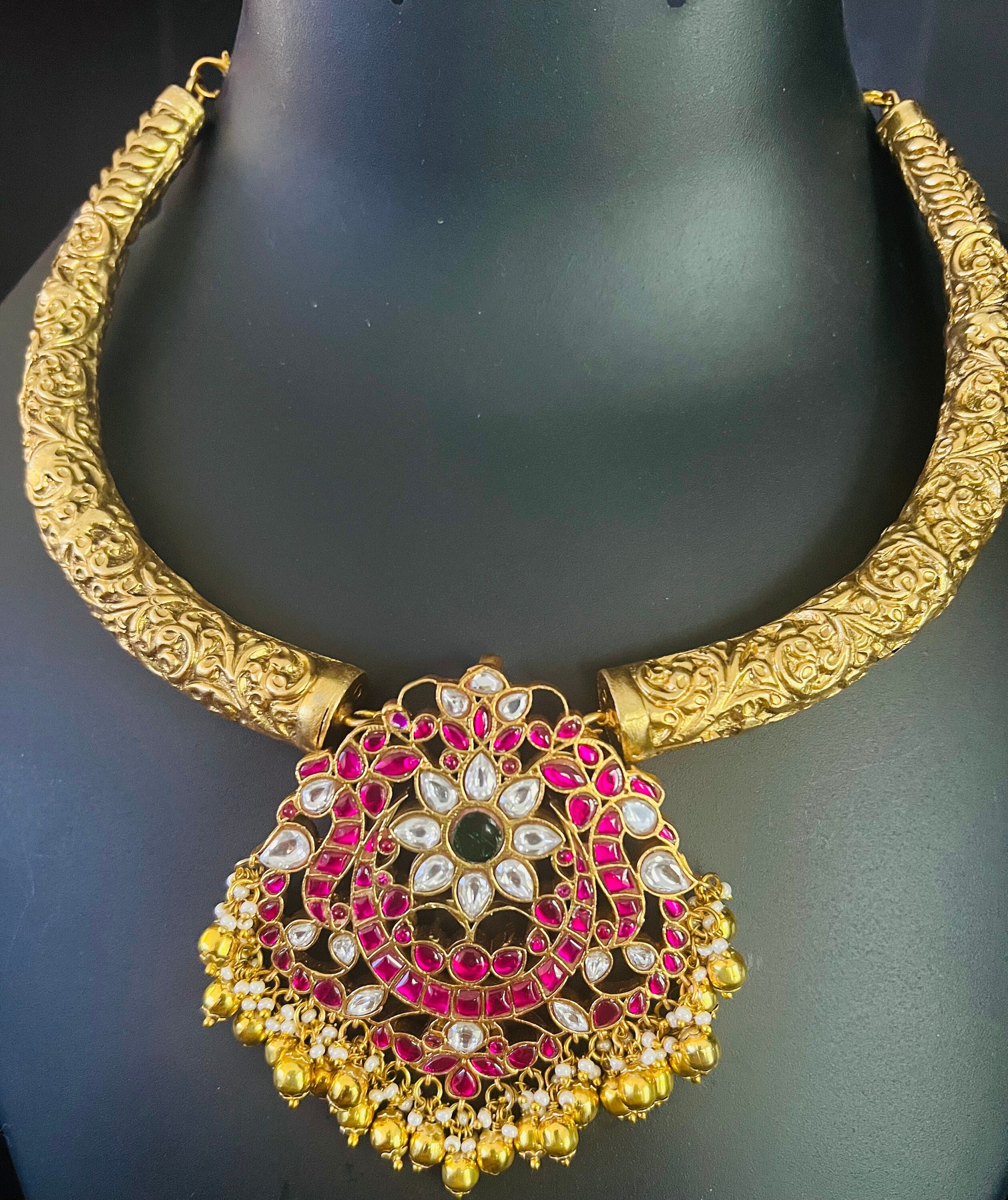 Beautiful Jadau Kundan Kante Sets Etsy Australia