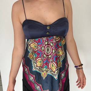Bandeau Scarf Top