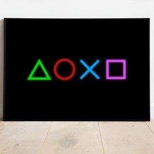 Gaming Wall Art, Gaming Prints, Gaming Room Decor, Printable Wall Art, Video Game Party, Video Game Wall Art, Video Game Poster
