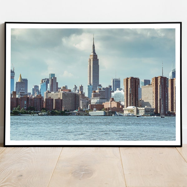 Empire State Building Art, New York City Skyline