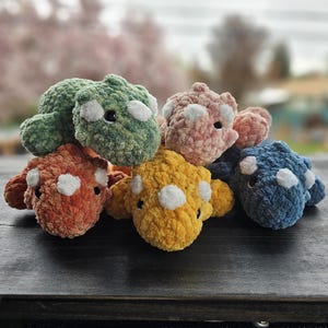 Crochet Triceratops