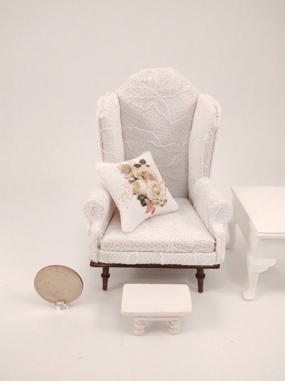 Miniature wingback chair on sale