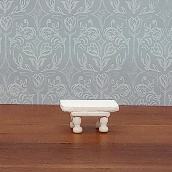 Miniature Footstool - Dollhouse Footstool - Footstool - Foot stool - Miniature Stepstool - Dollhouse Stepstool - 1:12 scale