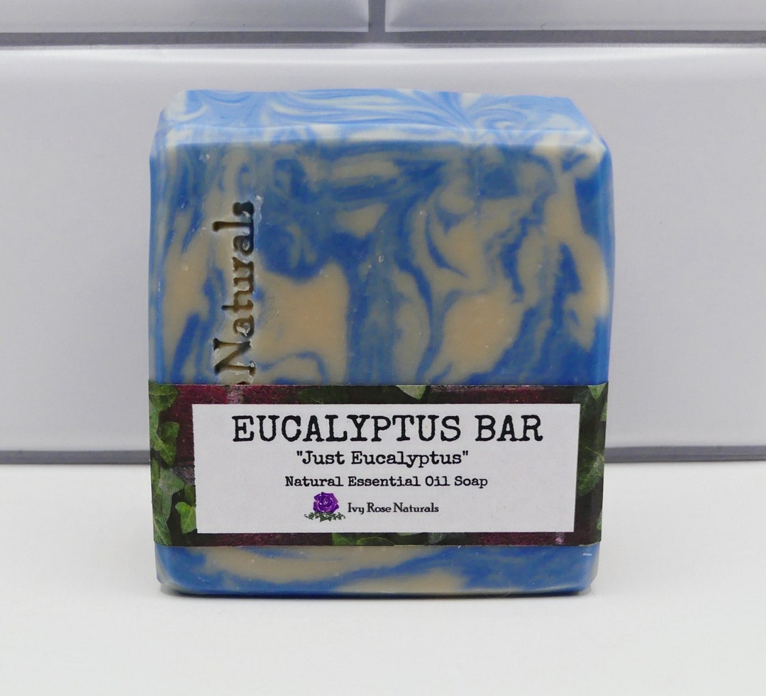 EUCALYPTUS BAR - Soap by Ivy Rose Naturals - All Natural - Vegan-made ...