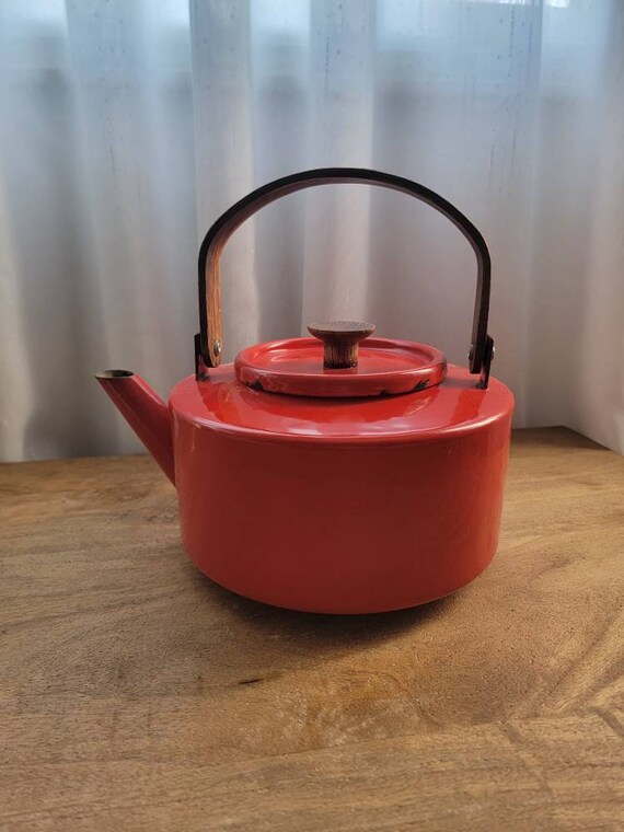 Red Tea Kettle Copco