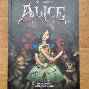 THE ART OF ALICE MADNESS RETURNS アートブック THE ART OF Alice Madness Returns Art Book English Edition