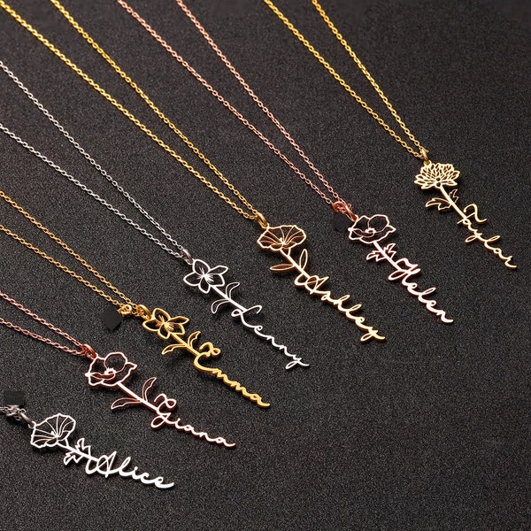 Flower necklace name clearance