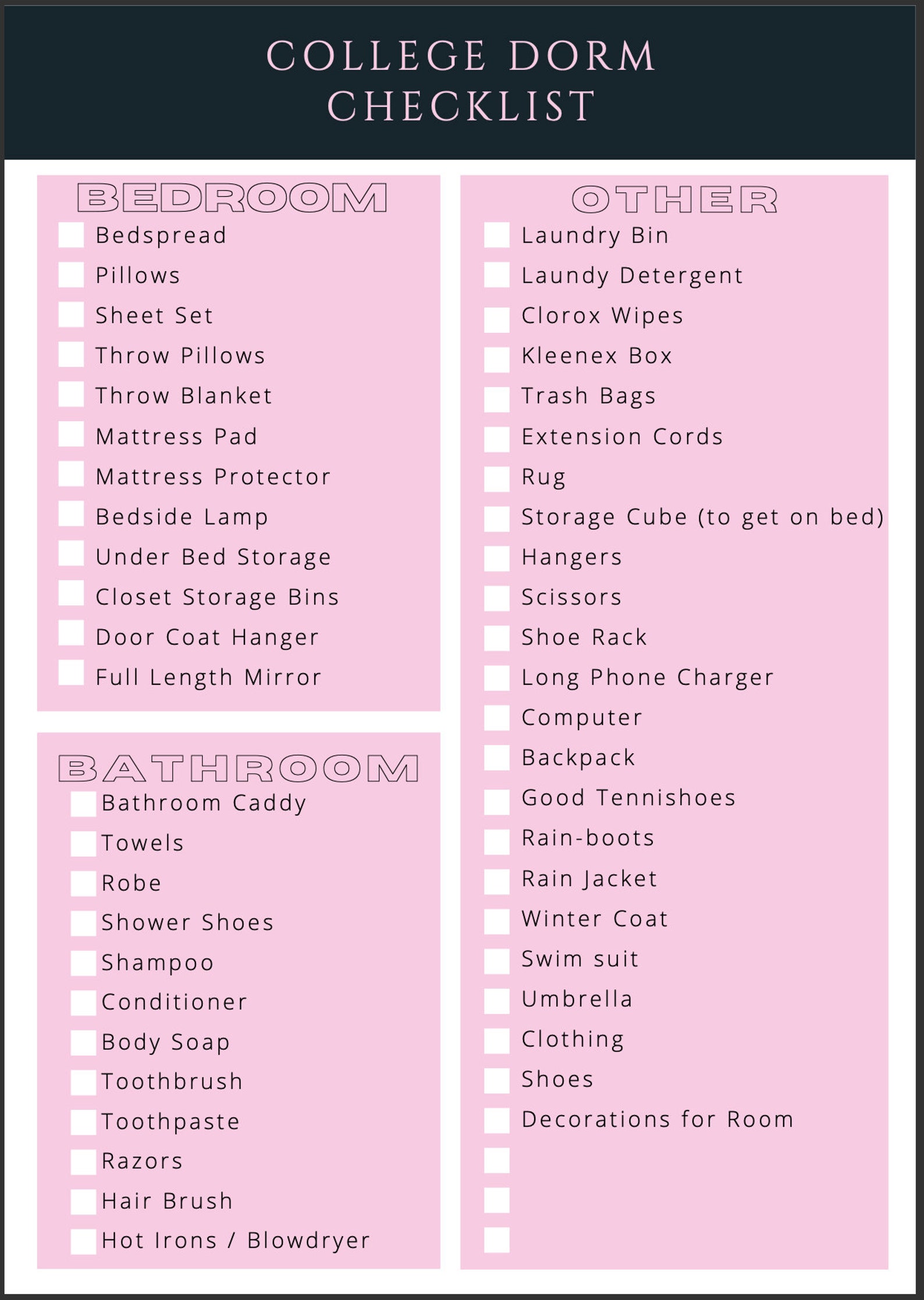 college-dorm-check-list-first-year-college-freshman-university-check