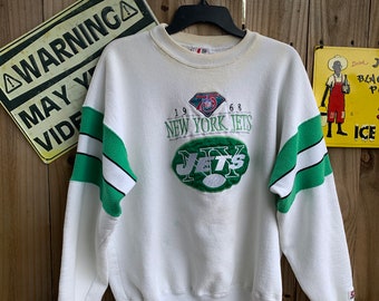 Vintage 1994 New York Jets Embroidered Heavyweight Sweatshirt Size L