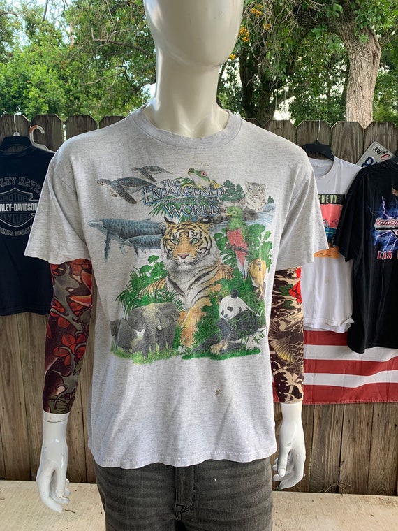 Endangered List Of Animals Species Awareness T-Shirt Endangered List Of Animals Species Awareness T-Shirt