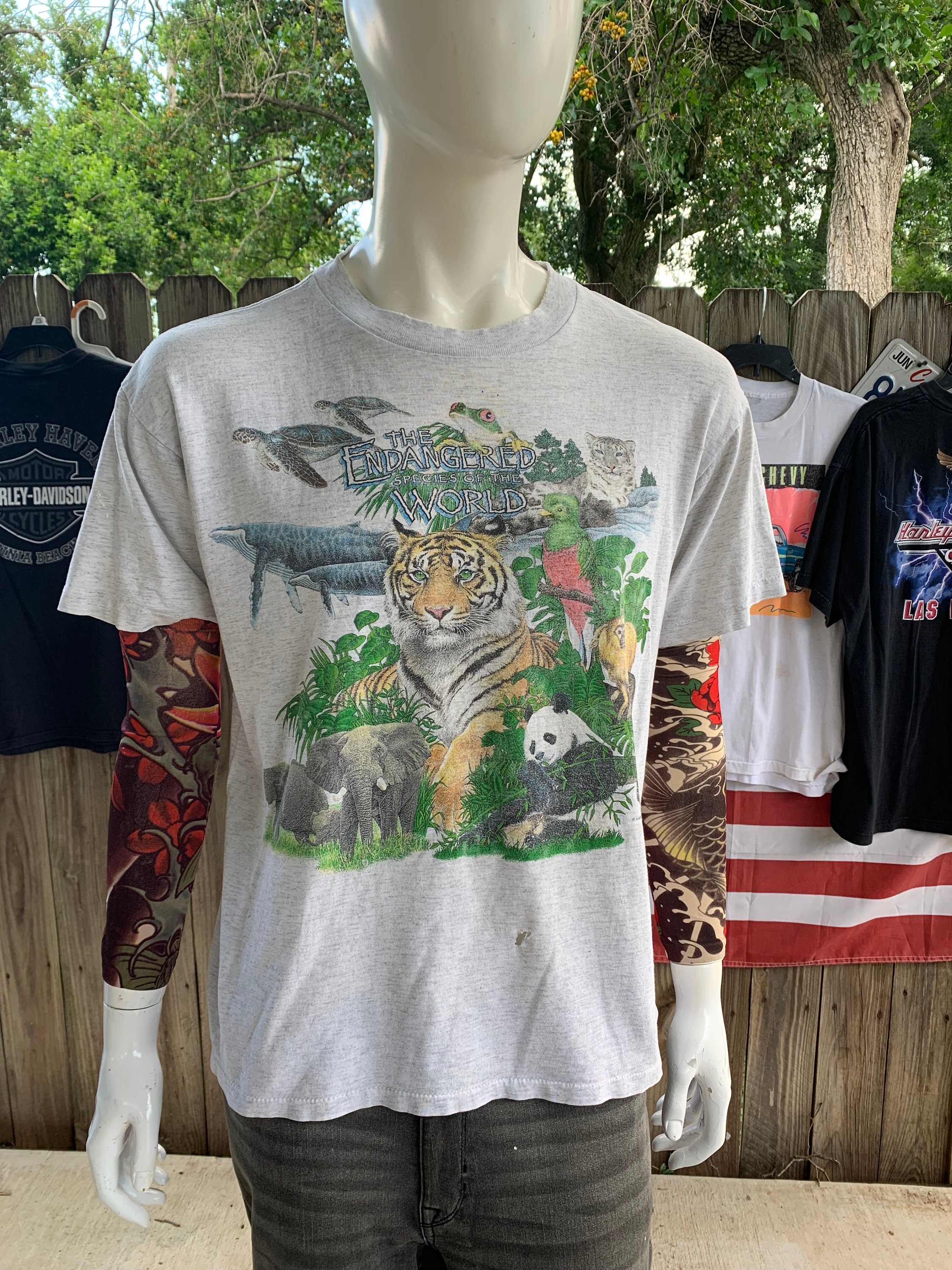 Vintage 1991 Wild Animals the Endangered Species of the Vintage 1991 Wild Animals the Endangered Species of the