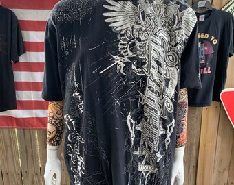 Vintage Y2K SouthPole All Over Print Camiseta Tamano 4XB Etsy Mexico