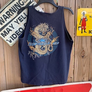 Vintage 90s Gecko Hawaii Tank Top Size S-M
